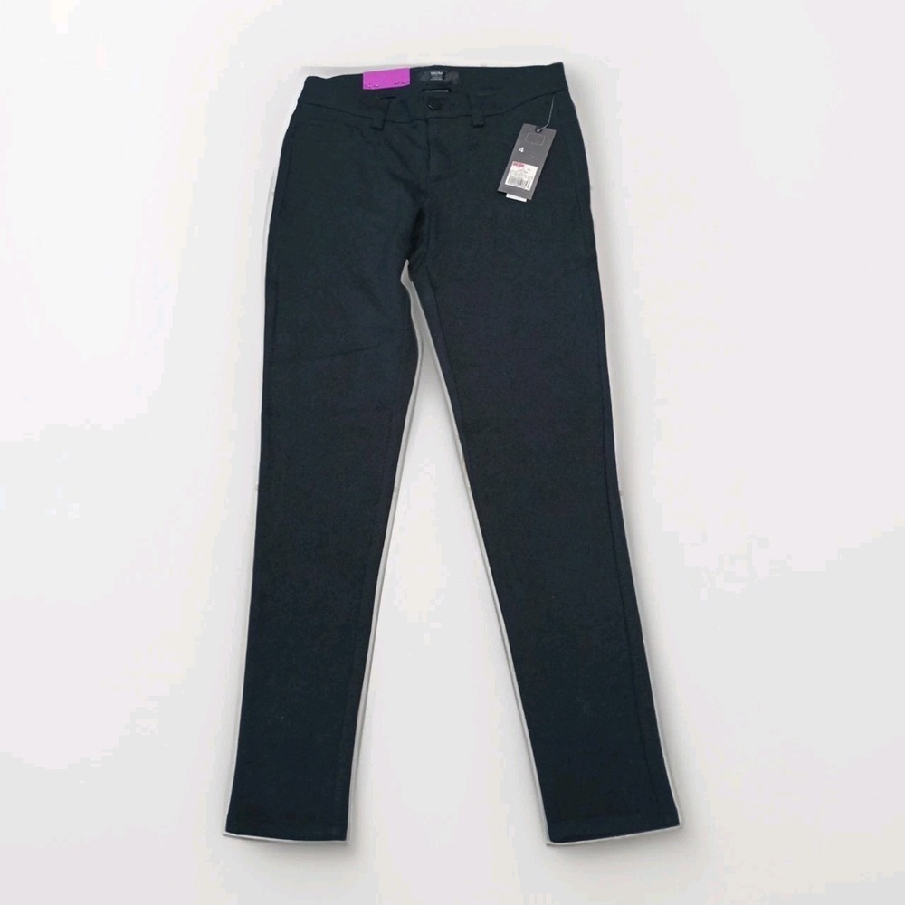 NWT Mossimo Mid Rise Stretch Skinny Black Pants Size 4